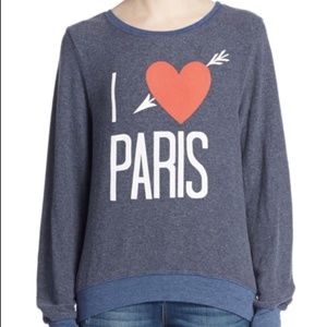 Wildfox I Love Paris Sweater